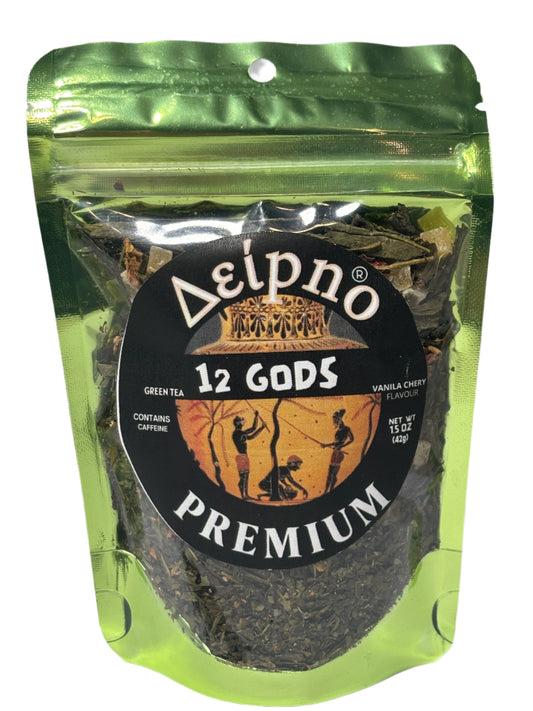 12 GODS      Vanilla and cherry flavor