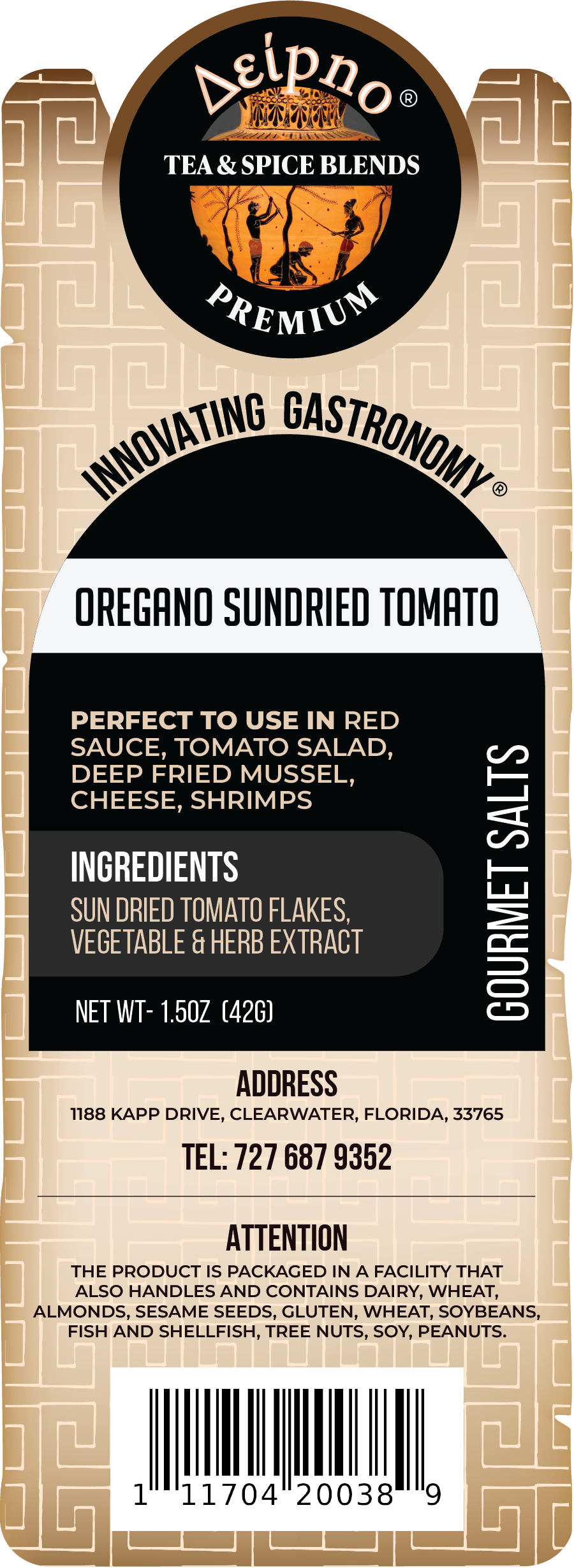 Oregano Sun Dried Tomato
