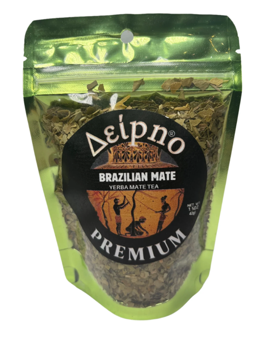 Loose-leaf Brazilian yerba mate tea.