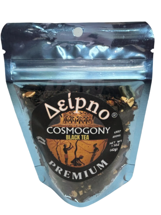 Cosmogony black tea blend with toffee and almond flavor 
