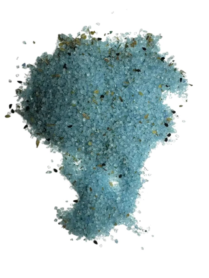 Aegan Sea Blue Ouzo salt.
