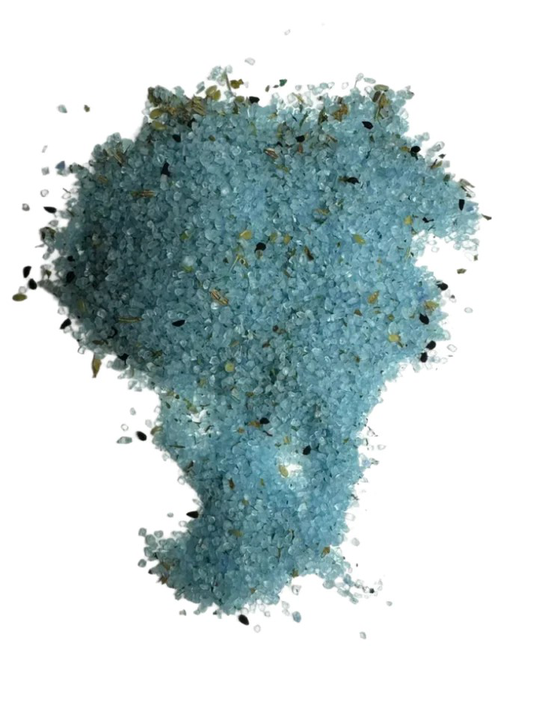 Aegan Sea Blue Ouzo salt.