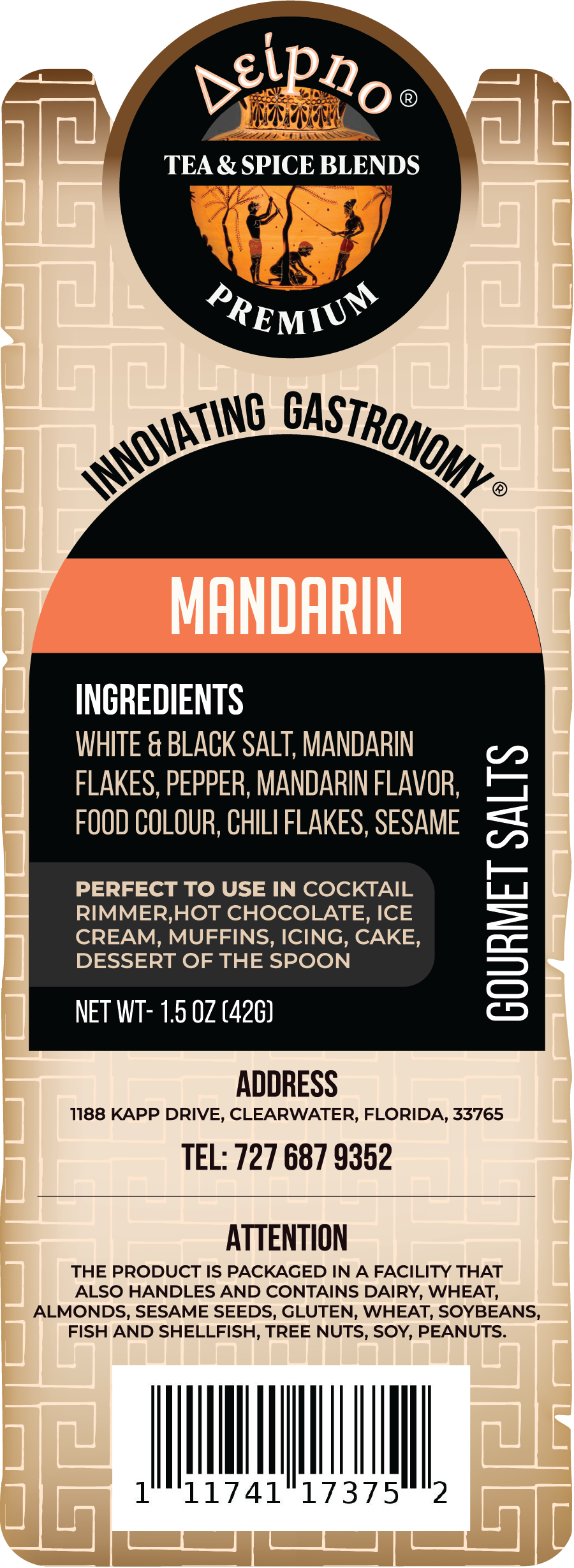 Mandarin  Salt